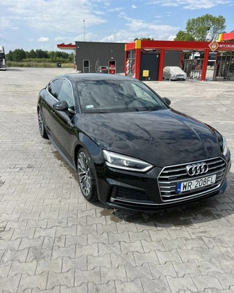 Audi A5 cena 129000 przebieg: 198000, rok produkcji 2017 z Radom małe 277
